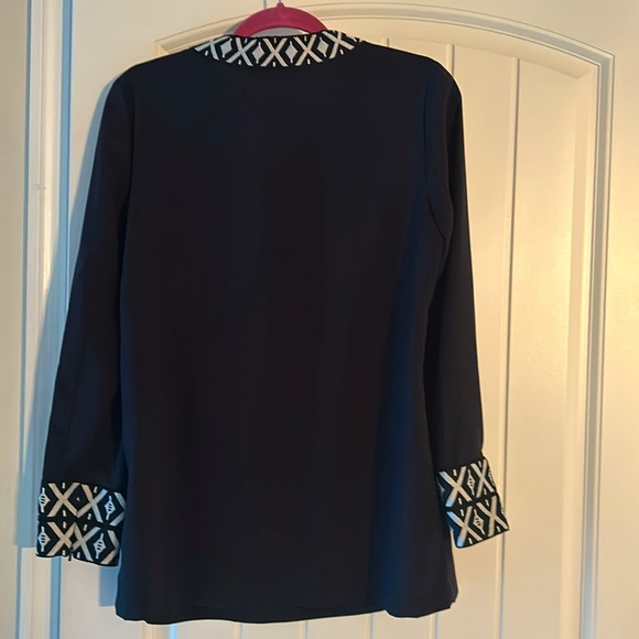 Tory Burch Ariana V Neck Tunic - Picture 4 of 4
